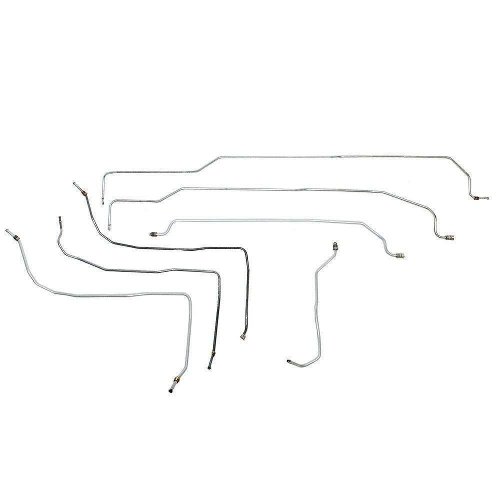 Fine Lines, 00-03 GMC Sierra 1500 Fuel Line Kit Ext Cab V6 Stainless Steel