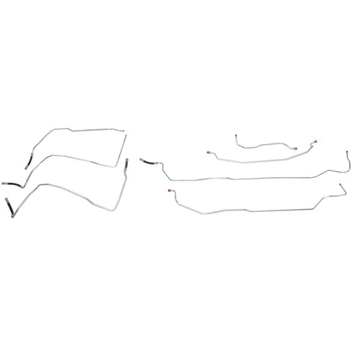 Fine Lines, 00-03 GMC Sierra 1500 Fuel Line Kit V8 Stainless Steel