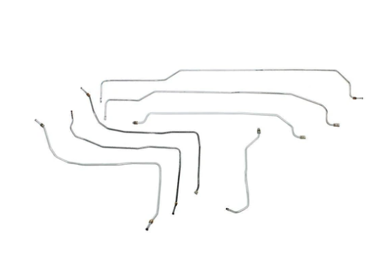 Fine Lines, 01-03 GMC Sierra 2500 HD Fuel Line Kit Reg Cab/Long Bed  Stainless Steel