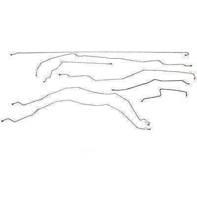 Fine Lines, 01-07 Chevrolet 3500 Complete Brake Line Kit Ext Cab/Long Bed CBK0053SS