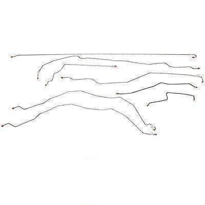 Fine Lines, 01-07 Chevrolet Silverado 2500 HD Brake Line Kit Reg Cab/Long Bed 6.0L