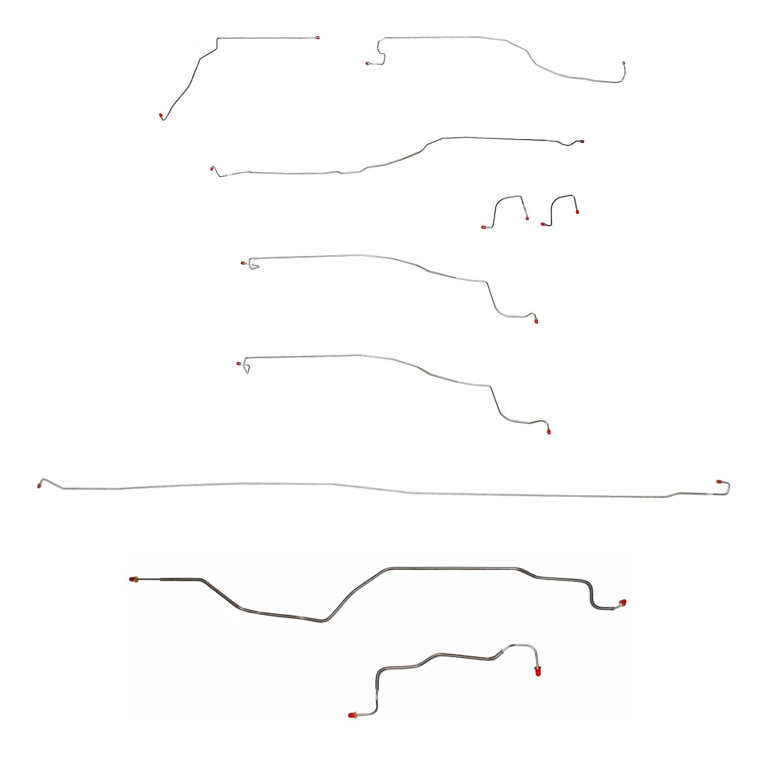 Fine Lines, 03-04 Chevrolet Silverado 1500 Brake Line Kit 2WD