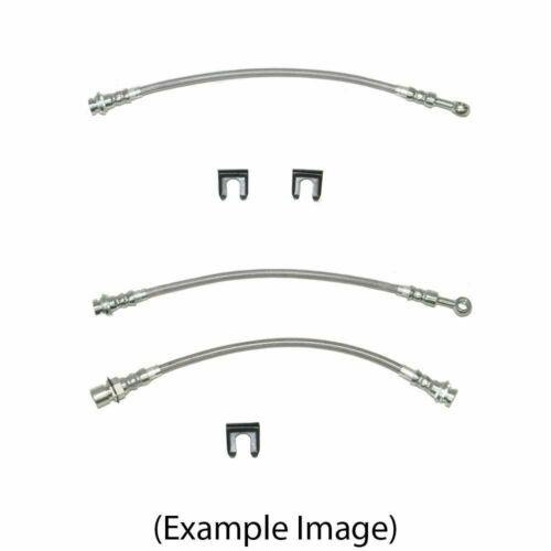 Fine Lines, 1979-88 Buick Regal Brake Hose Kit Braided Stainless - HSK0047SS