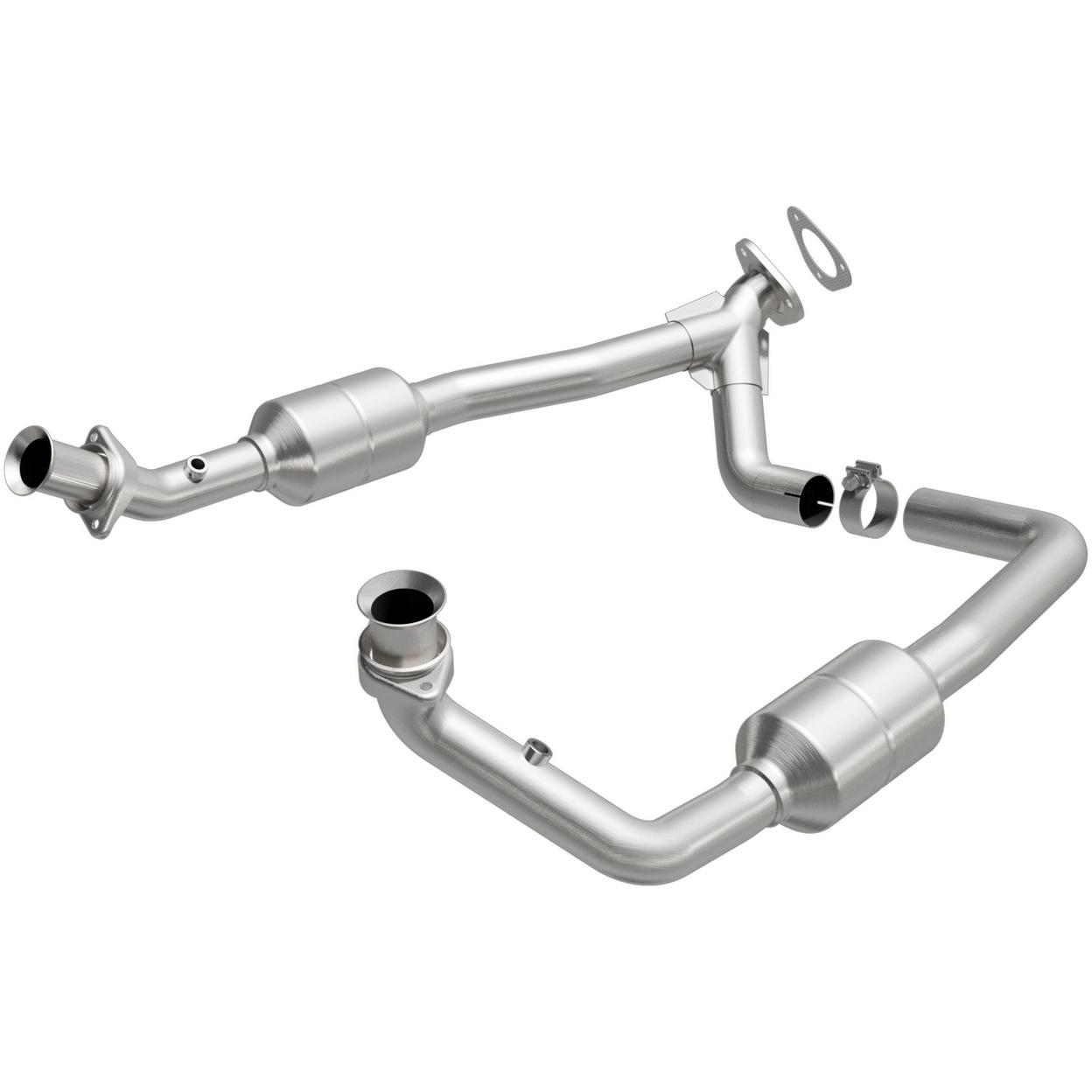 MagnaFlow Exhaust Products, 2002 Ford E-150 Ecoline CARB Compliant Direct-Fit Cat Converter 447378 Magnaflow