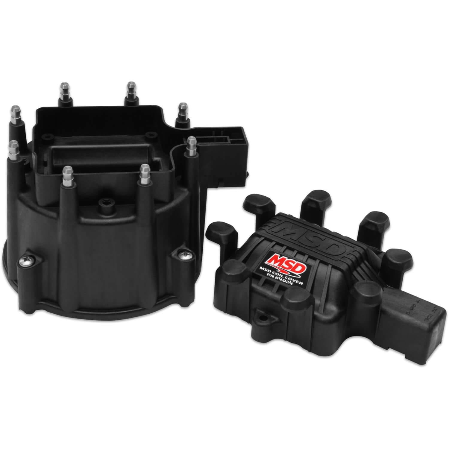 MSD, Black GM HEI Extreme Output Distributor Cap - 84113