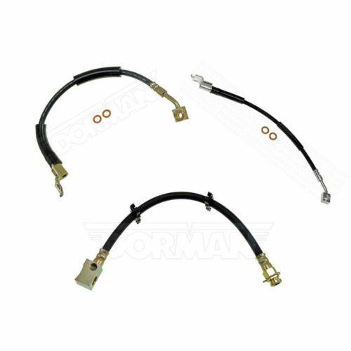 Fine Lines, Brake Hose Kit For 93-01 Cherokee Complete Kit Rubber Fine Lines