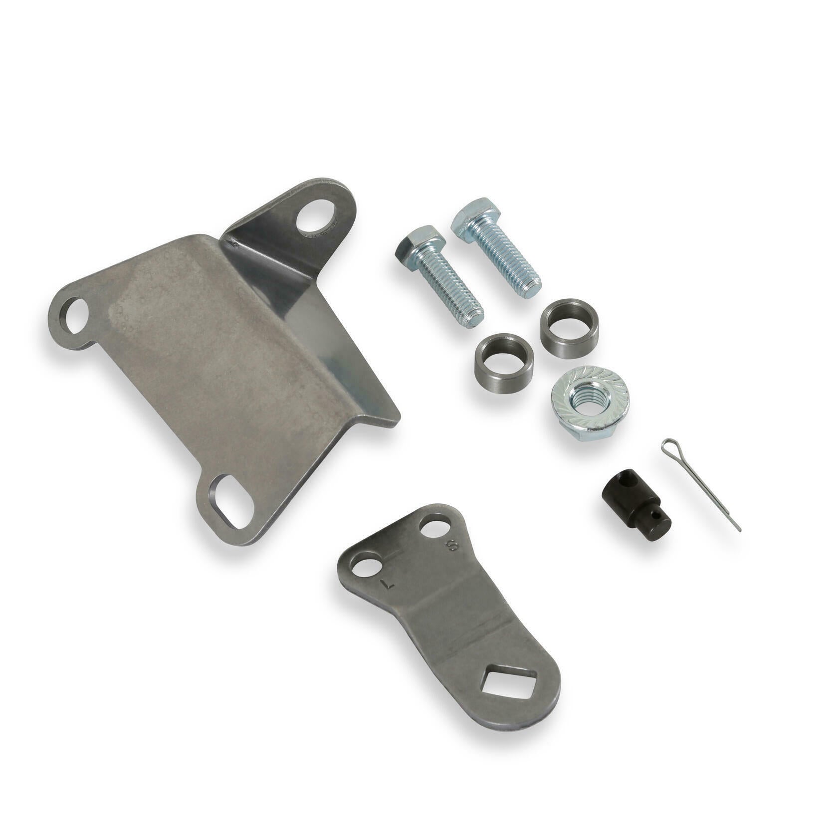 B&M, Cable Bracket & Shift Lever Kit - Gm 4L60E Through 4L85E - Rear Cable Exit-75499