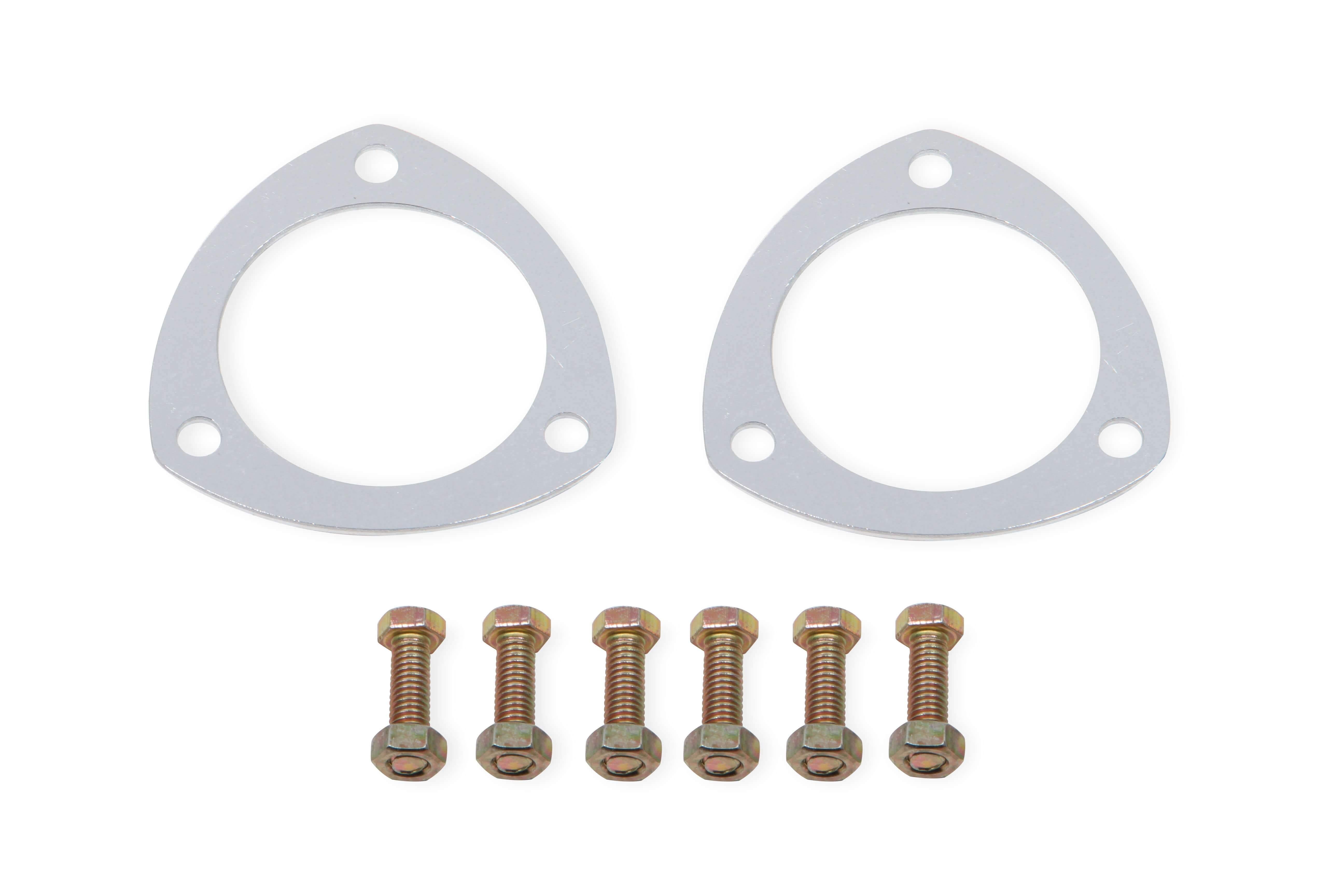 FlowTech, Collector Gaskets - Aluminum - 3" - w/ Bolts  - 10025FLT