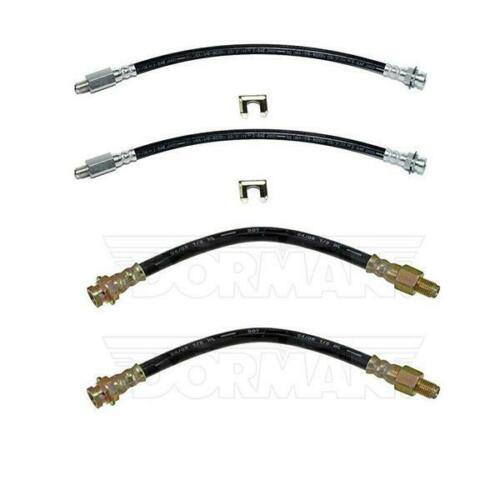 Fine Lines, Fine Lines HSK0065OM - Brake Hose Kit For 63-82 Corvette Complete Kit Rubber