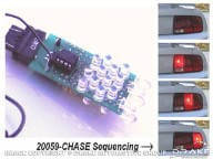 Drake Muscle Cars, LED Tail Light Kit Chase Sequence fits Ford Mustang 05-09 Drake -SD-20059-CHASE